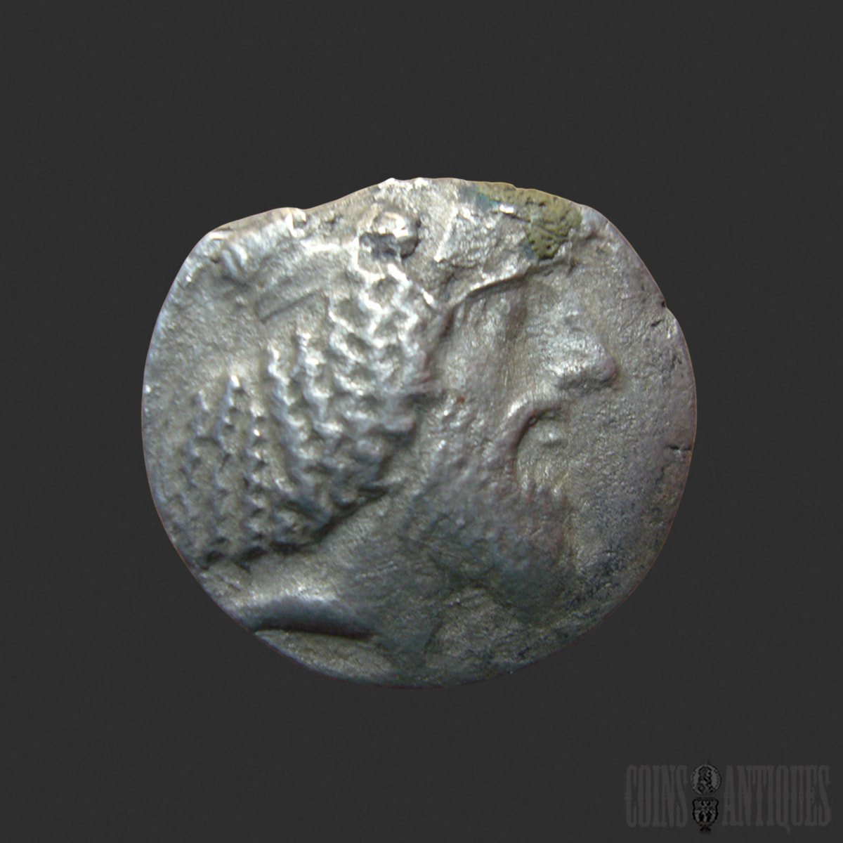 King Attambelos I Silver Coin, Ancient Characene Kingdom King Attambelos I Silver Coin, Ancient Characene Kingdom